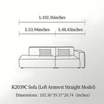 Load image into Gallery viewer, Modern Modular Washable Fabric Sectional Sofa
