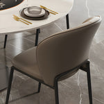 Load image into Gallery viewer, Set of 2 Luxurious Elegant Modern Dining Chairs Sleek Leather Design with Ergonomic

