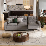 Load image into Gallery viewer, 115.35&#39;&#39; CloudLuxe Power Reclining 3-Seat Sofa Linen Fabric Cloud Comfort
