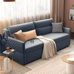 Load image into Gallery viewer, Versatile Luxury Sofa Bed with Hidden Retractable Storage Box
