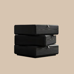 Load image into Gallery viewer, Modern Rotating Nightstand with 3 Spacious Drawers
