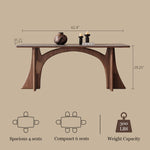 Load image into Gallery viewer, Dining Table Stone-Look Ceramic Top Solid Wood Base Modern Minimalist Design
