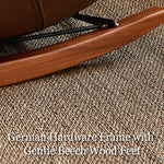 Load image into Gallery viewer, 42.9&#39;&#39; Modern Rocking Chair  Plush Comfort Ergonomic Design Durable Wooden Base for Relaxation
