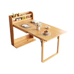 Load image into Gallery viewer, 62&#39;&#39;Foldable Multifunctional Dining Table Integrated Storage Solid Wood Texture Multi-Scene Fit
