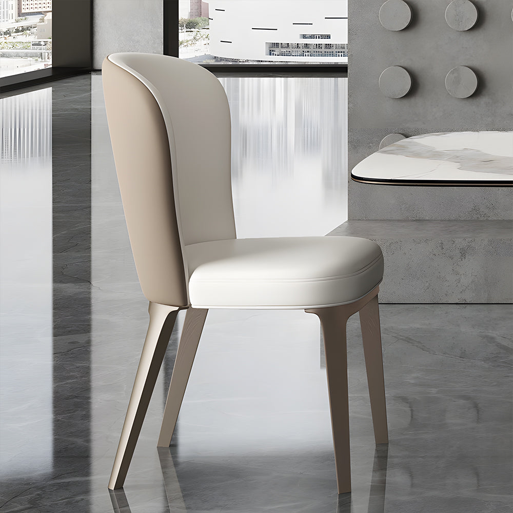 Set of 2 Elegant Minimalist Dining Chairs Modern Design with Premium Comfort for Contemporary Spaces