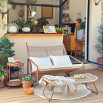 Load image into Gallery viewer, Outdoor Woven Rocking Chair with Cushions
