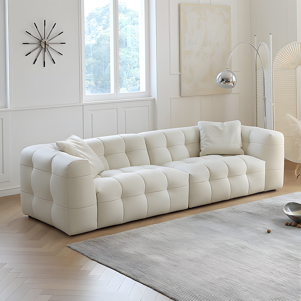 Modern Tufted Upholstered Sofa – Multiple Sizes Available