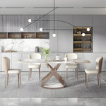 Load image into Gallery viewer, Set of 2 Elegant Minimalist Dining Chairs Modern Design with Premium Comfort for Contemporary Spaces
