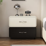 Load image into Gallery viewer, Modern Two-Tone Bedside Table with Soft Rounded Edges and Drawer Storage
