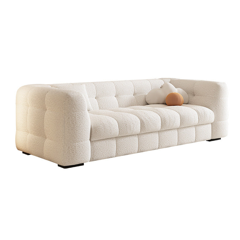 83.8" Elegant Convertible Sofa Bed Chic Design with 3.9" Thick Mattress Space-saving Sleeper Sofa