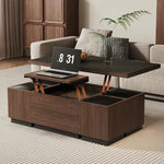 Load image into Gallery viewer, Modern Lift-Top Multifunctional Coffee Table with Storage &amp; Dining Function
