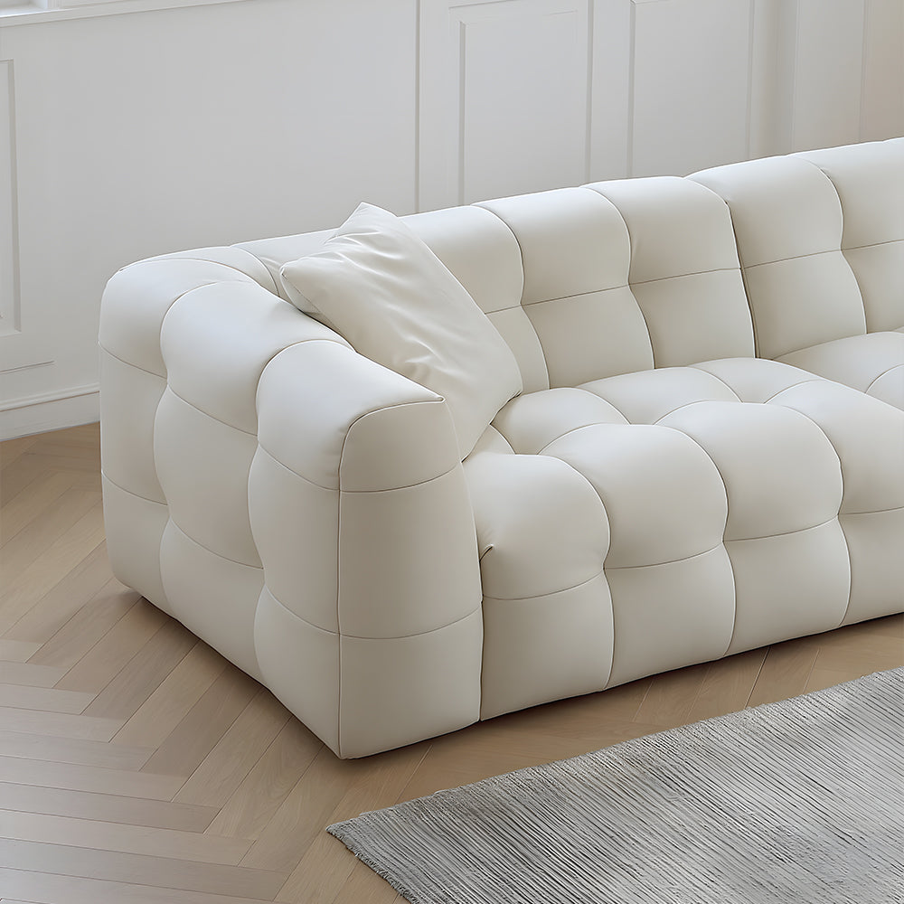 Modern Tufted Upholstered Sofa – Multiple Sizes Available