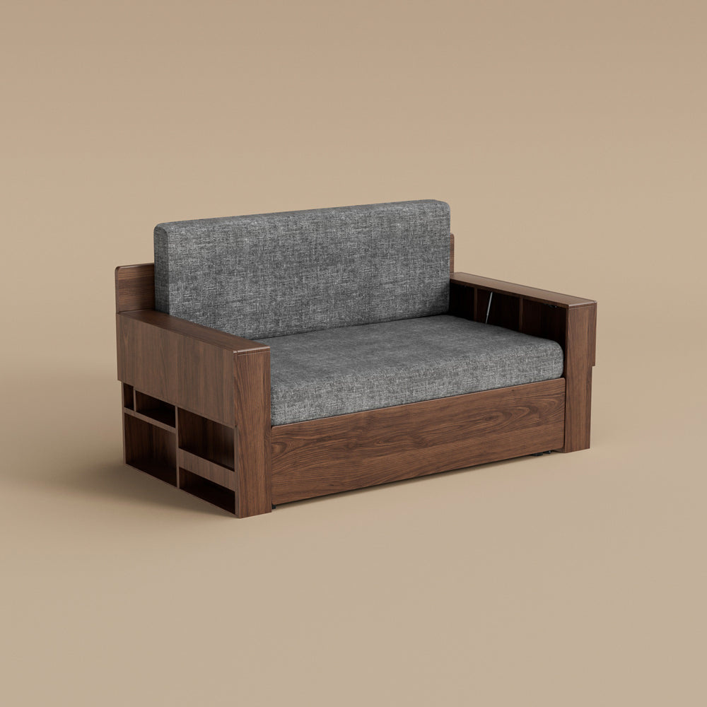 Modern Sofa Bed with Lift-up Function Space-saving Design Elegant and Practical