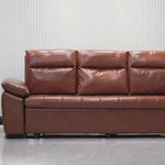 Load and play video in Gallery viewer, 89.7'' Cat Scratch-Resistant Sofa Bed Hidden Storage Convertible Design Durable Comfort
